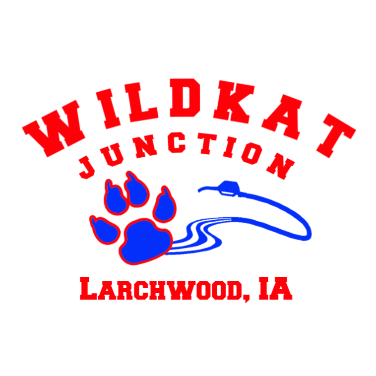 Wildkat Junction Larchwood, Iowa Logo